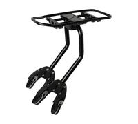 perfk Portaequipajes para Bicicletas, portaequipajes Trasero para Bicicletas, aleación de Aluminio, Montaje con Freno de Disco, contrapunto, para