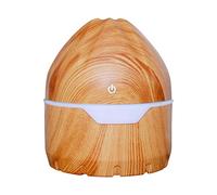 perfk Professional Mist Humidifier 300ml Quiet Personal Small With 7 Color Lights Portable Mini Air Humidifier For Home Desk Office Kitchen, LUCE, tal como se describe