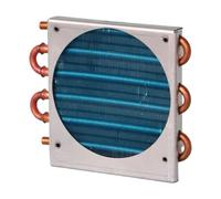 perfk Radiador condensador pequeño para de refrigeración de refrigeradores y congeladores. Intercambiador de de radiador de refrigeración por