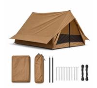 perfk Refugio Portátil Tienda a Carpa Minimalista Cobijo Plegable Montaje Sencillo Protección contra Lluvia y Viento Adecuado para Trekking s Escapadas