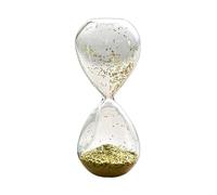 perfk Reloj de arena con purpurina, reloj de arena con purpurina, 7,87 pulgadas x 3,15 pulgadas, lentejuelas, gafas de hora novedosas para regalo de, amarillo