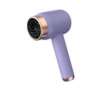 perfk Secador de pelo portátil, secador de pelo profesional, ligero, pequeño, para el cuidado del cabello, para viajes en Hotel, hogar, mujeres y hombres, PÚRPURA