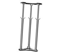 perfk Soporte de montaje bajo encimera para lavabo de cerámica, extensible y ajustable en altura, kit de instalación y reparación, 46 Cm a 56 Cm