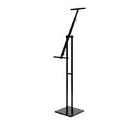 perfk Soporte de pedestal para letreros, soporte de piso para carteles, ajustable, resistente, para exhibición con base, para letreros para mercado, Style a