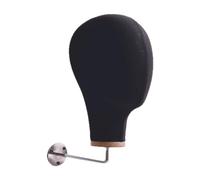 perfk Soporte para cabeza de maniquí, soporte para sombreros, para pelucas, estante para gorras de mujer, versátil, para montar en pared, para el hogar, Style B