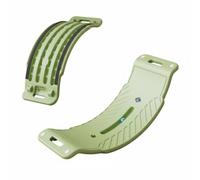 perfk Tabla de Equilibrio Infantil Tabla de Balance Tablero Oscilante Juguete Sensorial Estabilidad y Cuerpo Reforzado con Bordes Suaves Que Protegen Manos, Array, Verde
