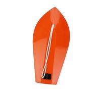 perfk Tabla de Pesca para Curricán, Herramienta de Buceo, Color Naranja, Equipo de Planeamiento, Longitud 21cm