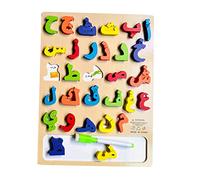 perfk Tablero de Rompecabezas árabe de Madera Bloques de Letras árabes Material didáctico Tablero de Rompecabezas del Alfabeto árabe Tablero de Rompecabezas, C
