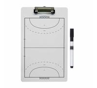 perfk Tablero de Tácticas de Voleibol Pizarra Entrenador Marcador Portátil Plegable Resistente PVC Adecuado para Planificación Deportiva Reuniones Técnicas, Balonmano