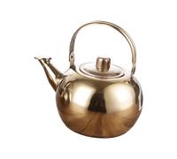 perfk Tetera de Acero Inoxidable, hervidor de Agua, Utensilios de Cocina, Tetera con infusor, cafetera para jardín, Cocina, Restaurante y hogar, 2L