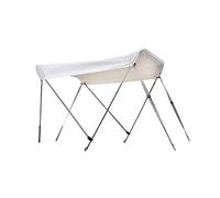 perfk Toldo Plegable para Barco de Pesca con Correas Ajustables para Embarcaciones de 1 a 1,5 Pies.