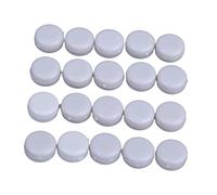 perfk Toys Rattle Cajas de Ruido, Caja de timbres compacta Blanca versátiles de títeres Redondas de títeres Animales de Animal, 1.5 Cm