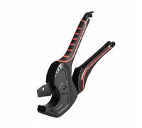 perfk Tubo Industrial Utensilio Corte Tuberías Plástico Acero SK5 Empuñadura Ergonómica Capa Resistente Adecuado para Instalaciones Trabajos Mecánicos, 42MM