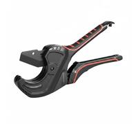 perfk Tubo Industrial Utensilio Corte Tuberías Plástico Acero SK5 Empuñadura Ergonómica Capa Resistente Adecuado para Instalaciones Trabajos Mecánicos, 63MM