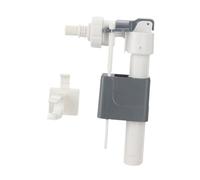 perfk Válvula de llenado de tanque de inodoro oculta, filtro desmontable, equipo de baño de repuesto, válvula de entrada de agua para hotel, inauguración de, 1.6 Cm 13.5 X 5 X 22