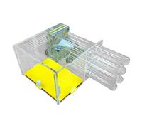 perfk Vivienda para Hormigas, Nido, hábitat, Suministros de Bricolaje, Aprendizaje, Taller de jaulas Transparentes para Hormigas para el Día del Niño, 1.8 Cm