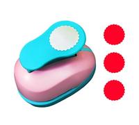 Perforador De Agujeros | Cortadora de Manualidades Portátil y Resistente - Cortador De Papel Con Perforadora Cuadrada Y | para Proyectos Artisticos Tarjetas de Navidad Cumpleaños Aula Escuela en Casa