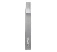 Perforador de ranuras de acero aleado duradero para tejido a mano, kit de herramientas artesanales para cortar cuero, perforador de ranuras de precisión para trabajos en cuero con (9,0 mm)