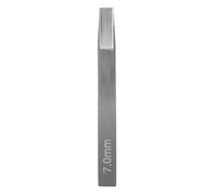 Perforador de ranuras de acero aleado duradero para tejido a mano, kit de herramientas artesanales para cortar cuero, perforador de ranuras de precisión para trabajos en cuero con (7,0 mm)