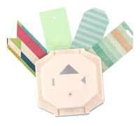 Perforador de sello para scrapbooking de 3,86 pulgadas, herramienta de esquina de papel | Corte angular, multifunción, de ABS y metal, 240 g, herramienta 4 en 1, para scrapbooking diarios de