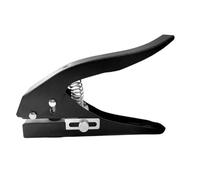 Perforadora circular de 10 mm, perforadora manual un solo orificio for tarjetas identificación, PVC, insignias y fotos(8mm)