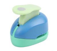 Perforadora circular para álbumes de recortes con diseño de relieve para proyectos de manualidades de papel, rendimiento de corte limpio y suave (8803-8 mm redondo)