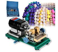 Perforadora con abrazadera ajustable para cuentas y agujeros en concha, coral, ámbar y piedra