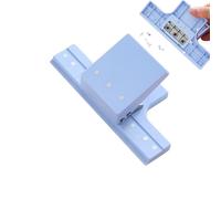 Perforadora De 3 Agujeros - Cortador Manual Robusto | Perforador De Papel De La Herramienta De Punzonado De Oficina De Metal Para El Hogar, Escuela, Oficina, Aula, Scrapbooking
