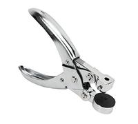 Perforadora de 8 Mm, Perforadora Redonda para Trabajo Pesado, Perforadora de Papel Manual Portátil de Profundidad de Alimentación de 22 Mm para Etiquetas Tarjetas de Papel Cartón