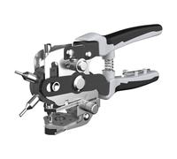 Perforadora de cuero resistente, perforadora de cinturón de plástico y metal, por lo que es adecuada para todos los usuarios, incluyendo aquellos con manos más pequeñas