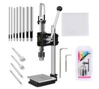 Perforadora de mano de cuero, herramienta manual para manualidades y manualidades, estilo D