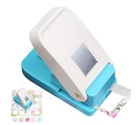 Perforadora de palanca rectangular en forma de abanico, cortador de papel resistente, moldeador, herramienta de movimiento estable, diseño creativo de tarjetas de bricolaje, diseño de