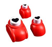 Perforadora de papel creativa | Juguete con forma de corazón | Punzones moldeados de estrellas | Para niños, escuela, hogar y viajes