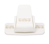 Perforadora de Papel de Borde con Cortador de Metal Portátil, Perforadora de Desplazamiento en Relieve de Encaje para álbumes de Recortes, álbumes de Fotos, Decoración Artística