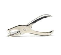 Perforadora de papel de mano de 3 mm, 1/8 pulgadas, 1 agujero, metal para manualidades, tarjetas de felicitación, álbumes de recortes, notarios, papelería, trabajo