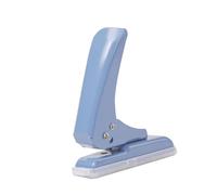 Perforadora de papel de un solo agujero con asa, portátil, de largo alcance, perforadora de papel redonda, máquina manual