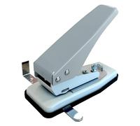 Perforadora de papel DP-08 de ojal de 4 x 15 mm. Con guía lateral ajustable. Compatible para troquelar cartón, PVC flex y PVC rígido.