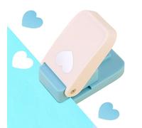 Perforadora de papel - Herramienta de artesanía con perforadora - Punch para sellos - Para accesorios de arte suministros de oficina Creación de tarjetas DIY álbum de fotos niños adultos
