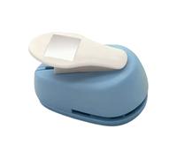 Perforadora de papel - Pequeño Cuadrado Ergonómico DIY, Suministro de Libro de Recortes Antideslizante, Cortador de Tarjetas Hecho a Mano | Equipo de Artesanía para Niños Familia Adultos Sello