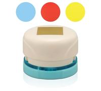 Perforadora De Papel, Perforadora De Agujeros Para Manualidades Perforadora Con Lengüeta Perforadora De Palanca Para Manualidades Perforadora De Papel Cuadrada Perforadora (A)