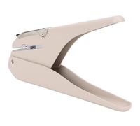 Perforadora de papel portátil HaloVerde para sistemas de planificación encuadernados en discos, esta perforadora de hongos incluye un recolector de virutas y una regla guía para (Rosada)