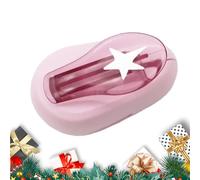 Perforadora de papel | Suministros para ocio creativos robustos - Punzonadora con forma de estrella de árbol de Navidad para álbumes de recortes, para archivadores, tarjetas postales, diarios