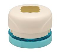 Perforadora de relieve para bricolaje, perforadora de agujeros de metal para manualidades en papel, perforadora multiusos para álbumes de recortes con guía de posicionamiento, (Ola)