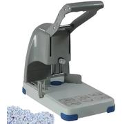 Perforadora De Un Solo Agujero De Alta Resistencia, Cortadora De Troqueles Con Regla Extensible, Mango Ergonómico, Corta Hasta 300 Hojas De Papel, Máquina De Agujeros Redondos A4 Para Uso 6mm