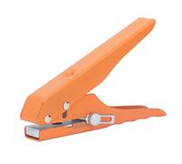 Perforadora de un Solo Orificio 10 mm con Escala Ajustable, Herramienta de Mano para Papel, Tarjetas, Cartón, PVC y Manualidades