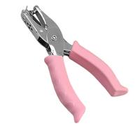 Perforadora de un solo orificio: acero al carbono endurecido, herramienta perforadora 1 orificio resistente, cortador circular precisión, ranura alimentación alta capacidad | Hardware papelería para o