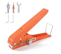 Perforadora De Un Solo Orificio, Perforadora De Mano Resistente Para Tarjetas Alicates De Punzón Con 10mm Taladro Avellanado Y Llave Para Tarjetas, Plástico, Cartón, Herramienta De Bricolaje