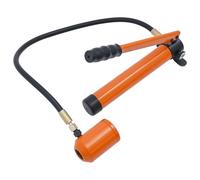 Perforadora hidráulica de 80 kN con 1/2", 3/4", 1-1/4", 1-1/4", 1-1/2", 2", apertura 22,5 mm-61,5 mm, bomba de mano de acero, herramienta de perforación de cilindro, bomba hidráulica manual (naranja)
