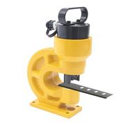 Perforadora hidráulica de 95 mm de profundidad de garganta, perforadora hidráulica con fuerza de perforación 31T y 4 pares de punzonado, fuerza de perforación para listones de cobre, hierro plano