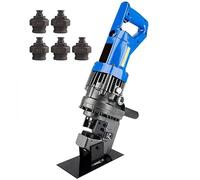 Perforadora Hidráulica Eléctrica, Herramienta de Perforación de Prensa Hidráulica de 1500 W, Perforadora de Metal, Para Acero, Hierro, Cobre, Placa de Aluminio, Canal de Acero